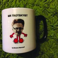 Mr Trotskyist - Black Trim Mug